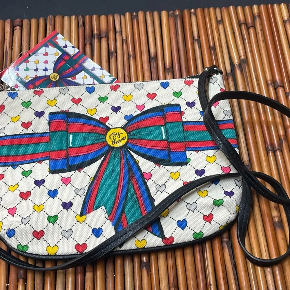 VINTAGE BRIGHTON Gift Bow Purse with ITS OWN BOW "Gift Pouch Purse" Clutch Bag - Picture 8 of 12